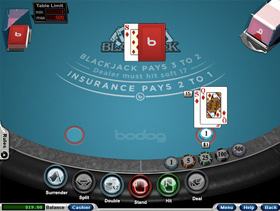 Bodog Casino Blackjack