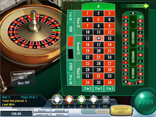 Party Casino Roulette Game